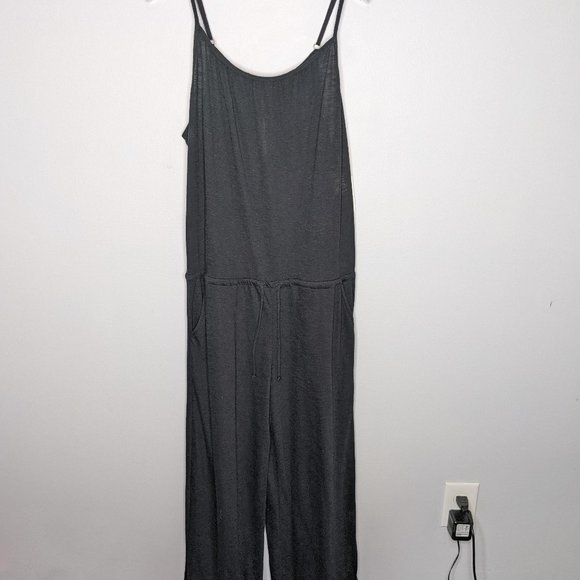Becca Women's Black Sleeveless Breezy Basics Jumpsuit Size M NWT - Picture 2 of 14
